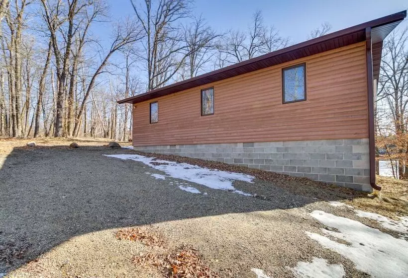 Fire Pit + Lake Access: Scenic Park Rapids Cabin