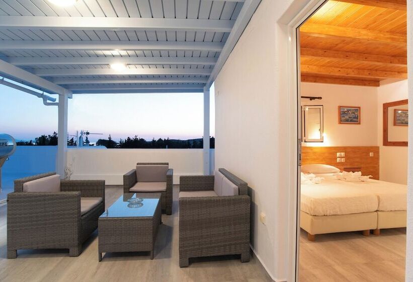 פנסיון Room In Apartment   Third Floor With Sea View Double Or Twin Room With Private Terrace