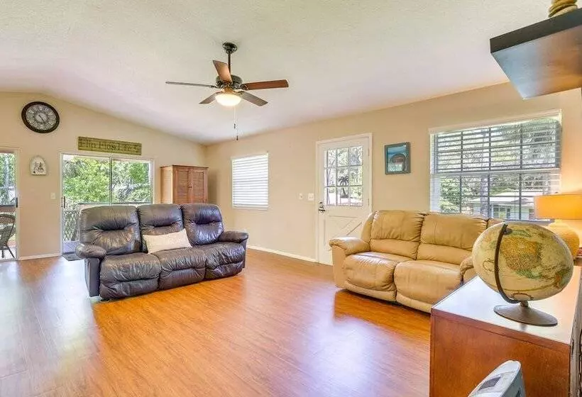 Riverfront Inglis Duplex W/ Shared Dock & Fire Pit