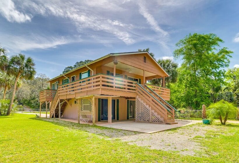 Riverfront Inglis Duplex W/ Shared Dock & Fire Pit