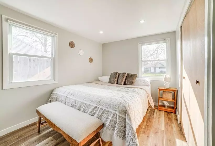 South Bend Home W/ Gas Grill Near Universities!