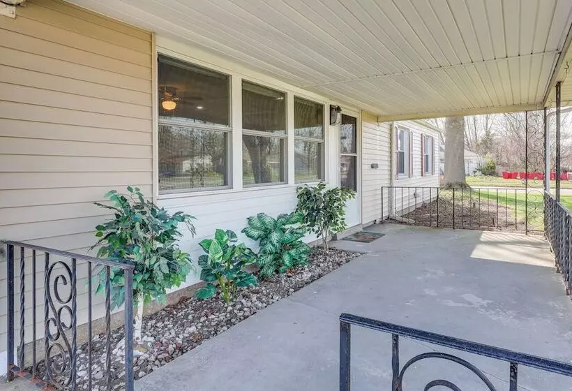 South Bend Home W/ Gas Grill Near Universities!