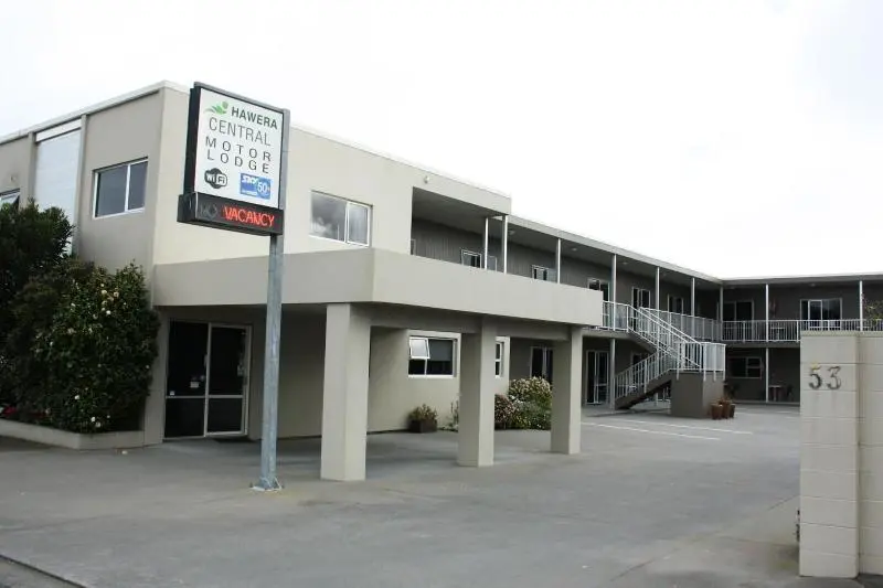 モーテル Hawera Central Motor Lodge