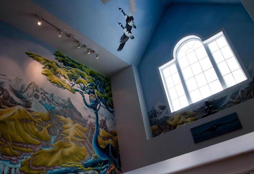 مبيت وإفطار Gîte Crystal Inn