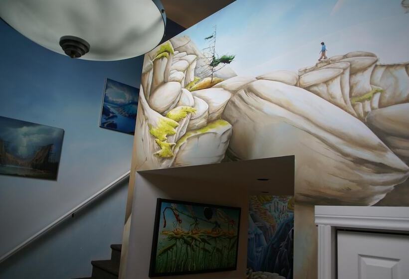 مبيت وإفطار Gîte Crystal Inn