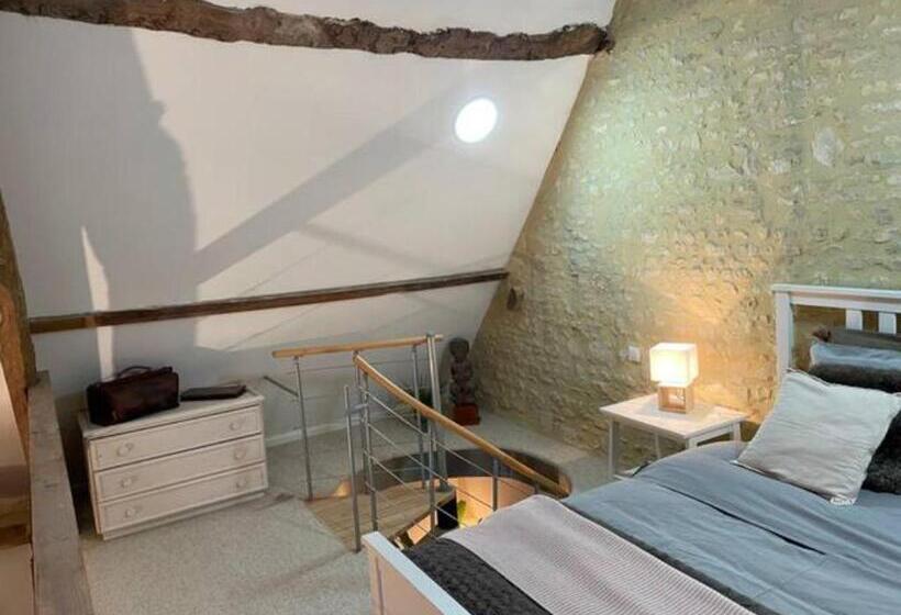 بنسيون Charmant Duplex à La Campagne