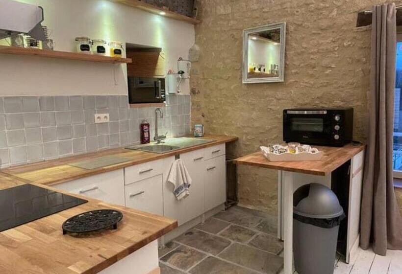 بنسيون Charmant Duplex à La Campagne