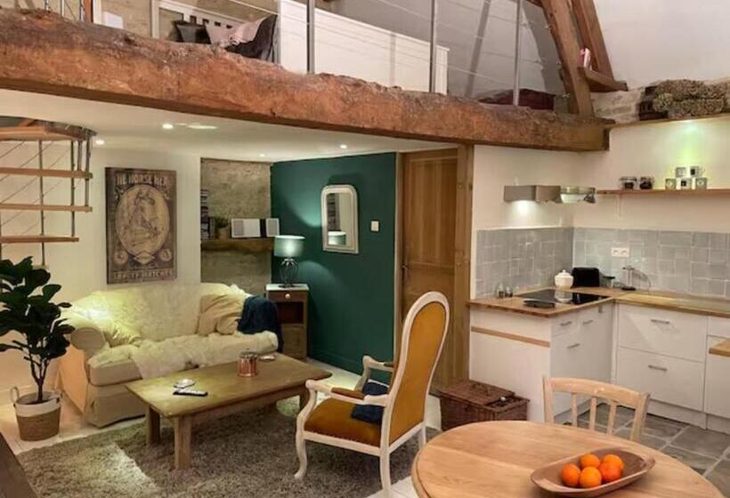 بنسيون Charmant Duplex à La Campagne