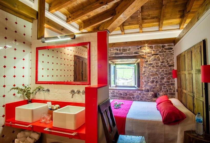 בית מלון כפרי Casona De El Castaniu