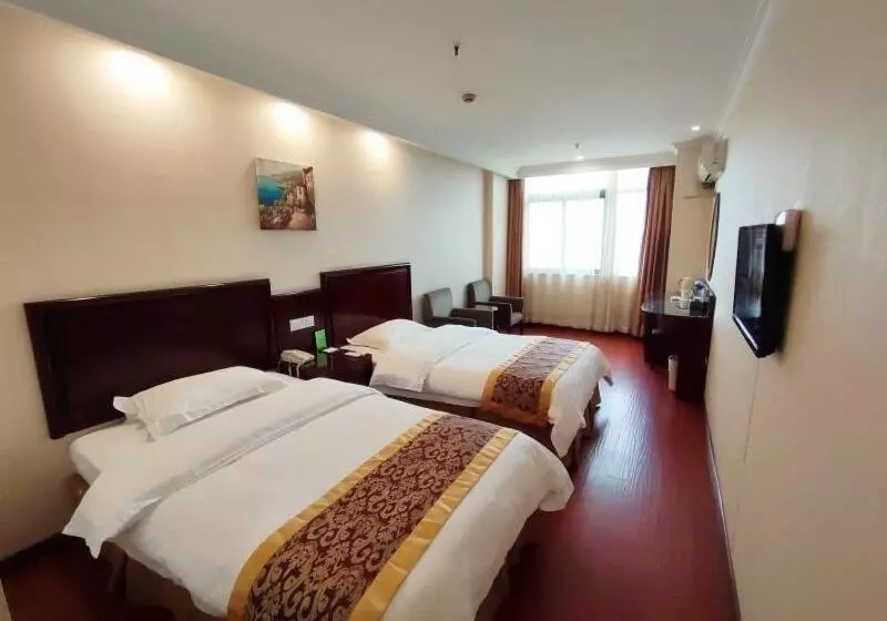 Hotelli Greentree Inn Hefei Railway Station Baima Phase Iii Baowen Business Building Express