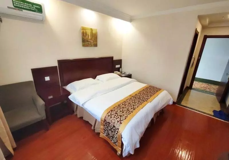 Hotelli Greentree Inn Hefei Railway Station Baima Phase Iii Baowen Business Building Express