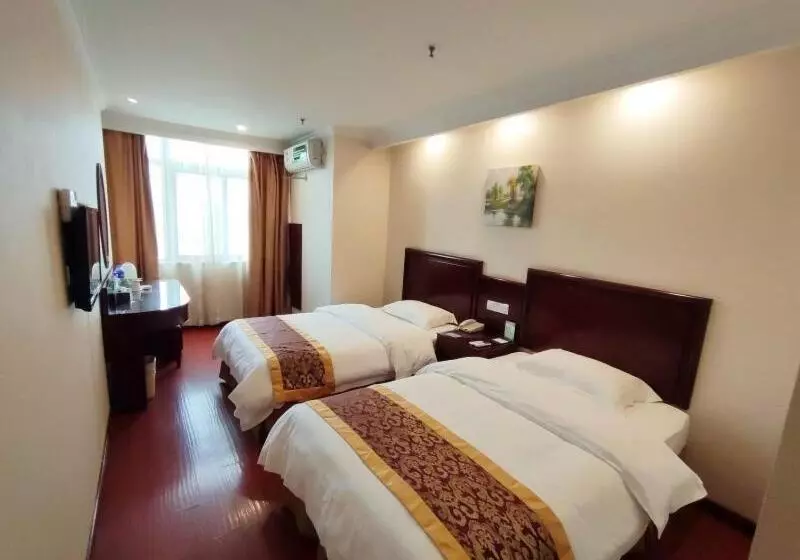 Hotelli Greentree Inn Hefei Railway Station Baima Phase Iii Baowen Business Building Express