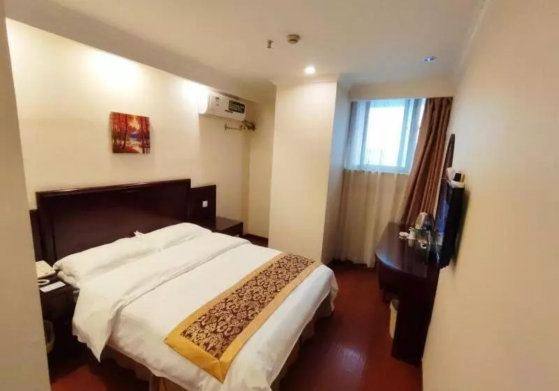Hotelli Greentree Inn Hefei Railway Station Baima Phase Iii Baowen Business Building Express