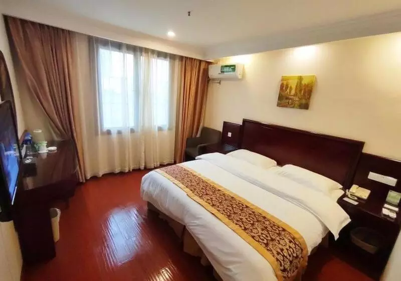 Hotelli Greentree Inn Hefei Railway Station Baima Phase Iii Baowen Business Building Express