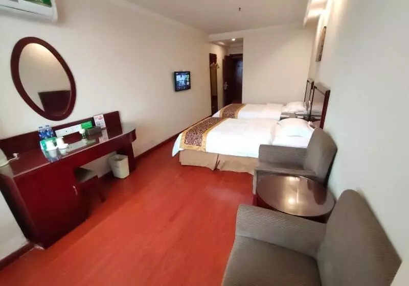 Hotelli Greentree Inn Hefei Railway Station Baima Phase Iii Baowen Business Building Express