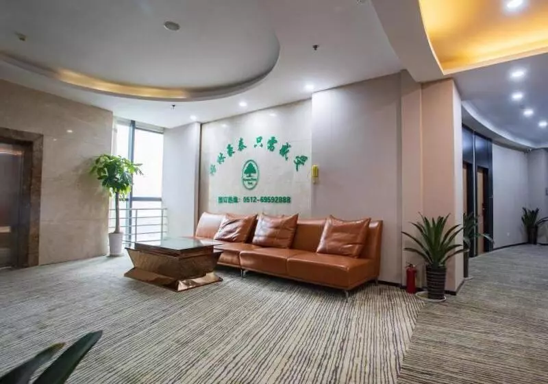 Hotelli Greentree Inn Suzhou Qimen North Street Likou