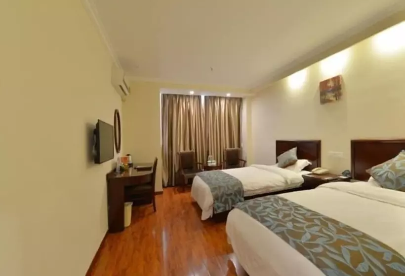 Hotelli Greentree Inn Jiangsu Wuxi Dongting Leather City Express