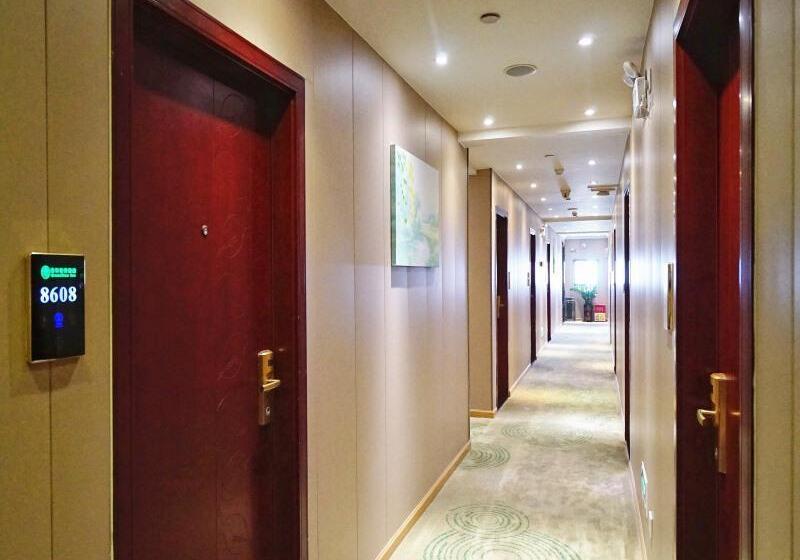 בית מלון כפרי Greentree Inn Shanghai Baoshan 128 Memorial Road Tonghe Road Shell