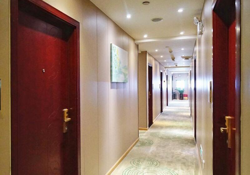 בית מלון כפרי Greentree Inn Shanghai Baoshan 128 Memorial Road Tonghe Road Shell