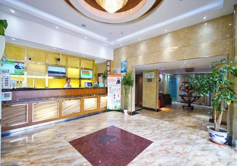 בית מלון כפרי Greentree Inn Shanghai Baoshan 128 Memorial Road Tonghe Road Shell