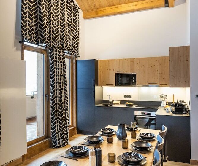 Резиденция Résidence Terresens Le Flocon Blanc