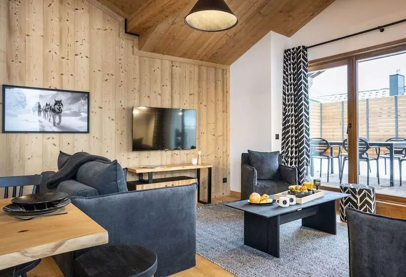 レジデンス Résidence Terresens Le Flocon Blanc