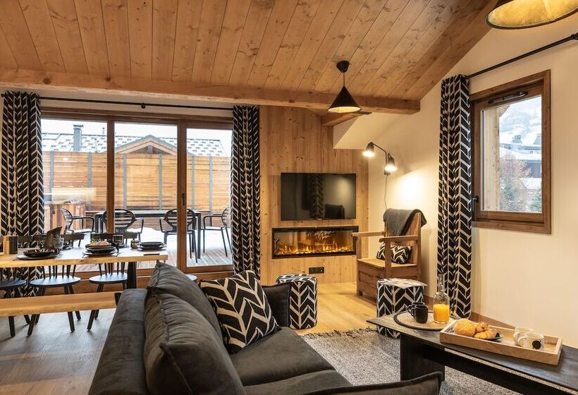 Резиденция Résidence Terresens Le Flocon Blanc