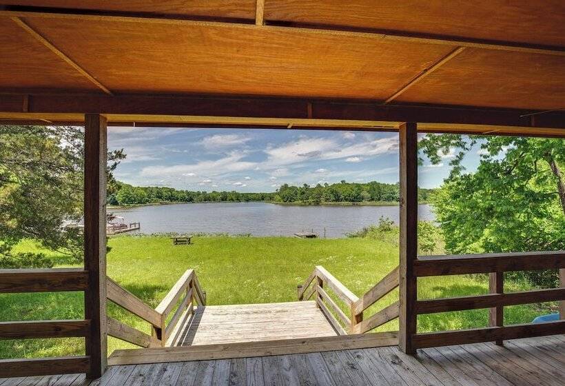 Cabin On Lake Raymond Gary W/ Dock, Grill & Views!