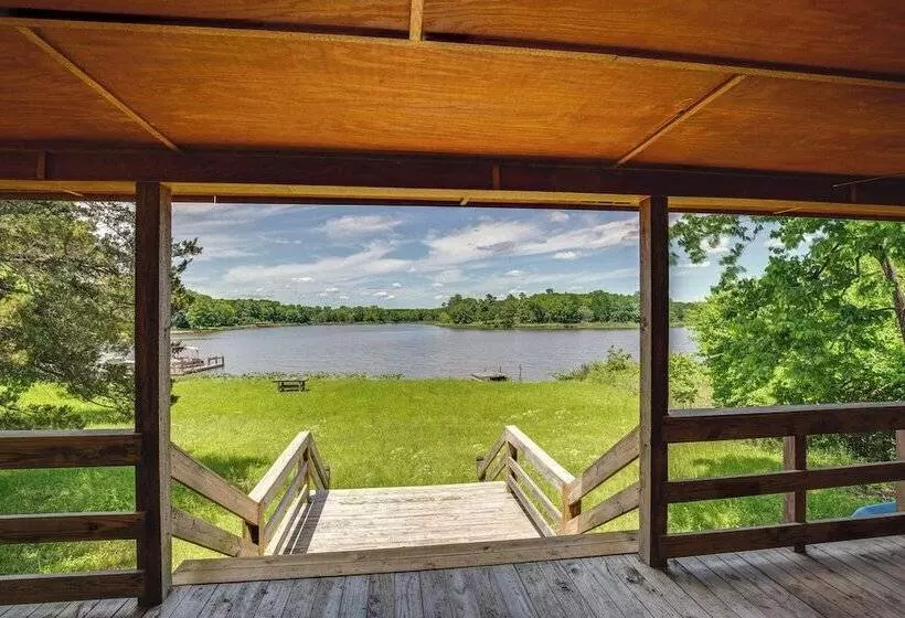 Cabin On Lake Raymond Gary W/ Dock, Grill & Views!