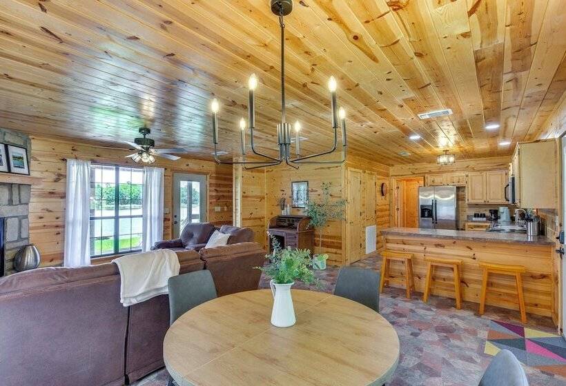 Cabin On Lake Raymond Gary W/ Dock, Grill & Views!
