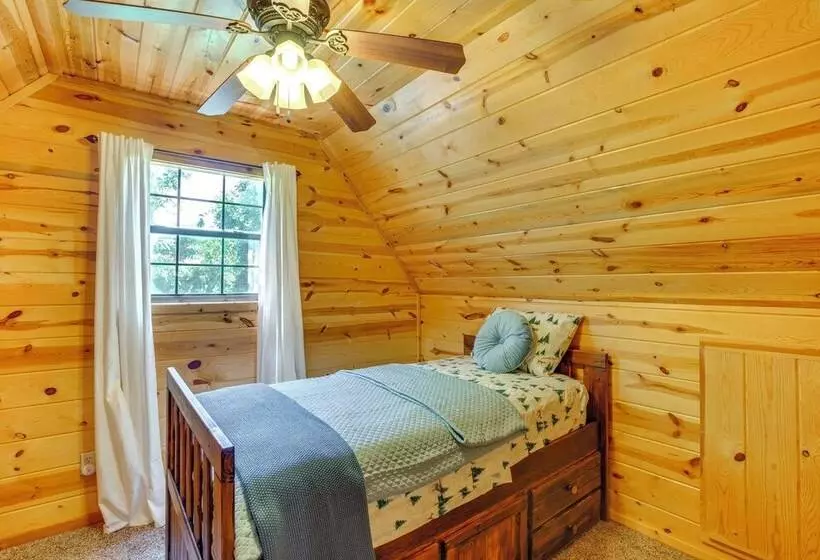 Cabin On Lake Raymond Gary W/ Dock, Grill & Views!