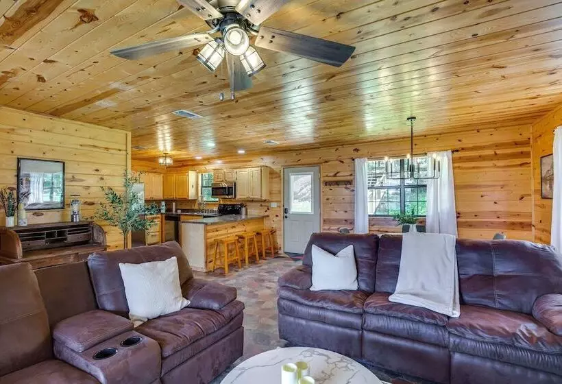 Cabin On Lake Raymond Gary W/ Dock, Grill & Views!