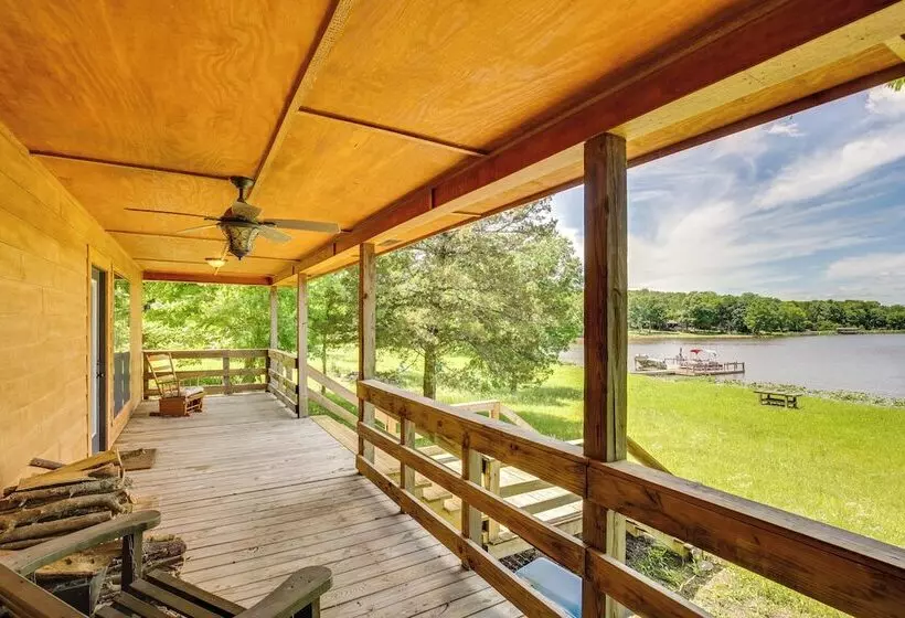 Cabin On Lake Raymond Gary W/ Dock, Grill & Views!