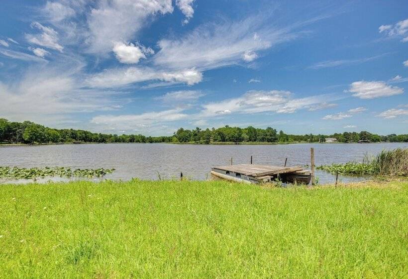 Cabin On Lake Raymond Gary W/ Dock, Grill & Views!
