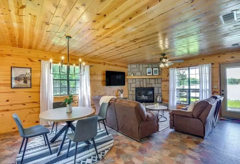 Cabin On Lake Raymond Gary W/ Dock, Grill & Views!