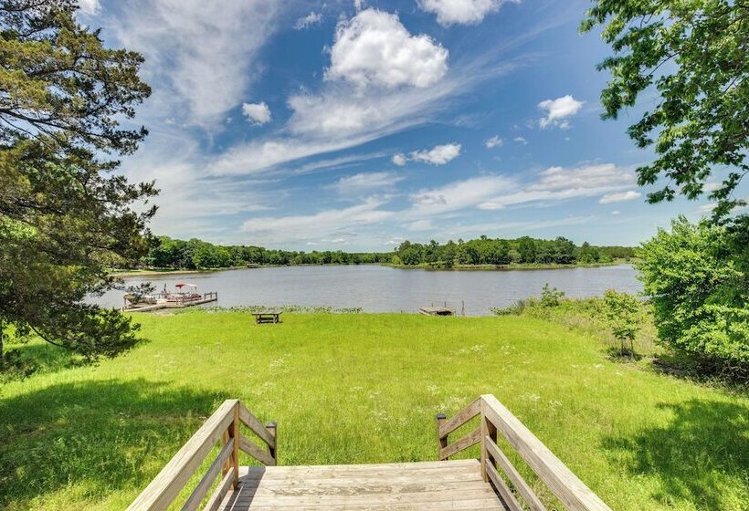 Cabin On Lake Raymond Gary W/ Dock, Grill & Views!