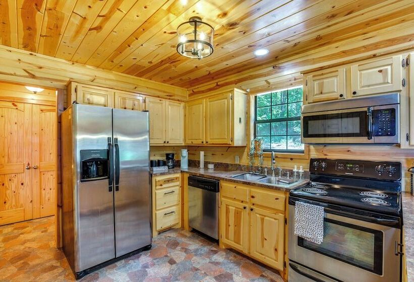 Cabin On Lake Raymond Gary W/ Dock, Grill & Views!