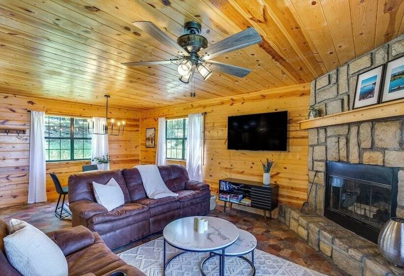 Cabin On Lake Raymond Gary W/ Dock, Grill & Views!