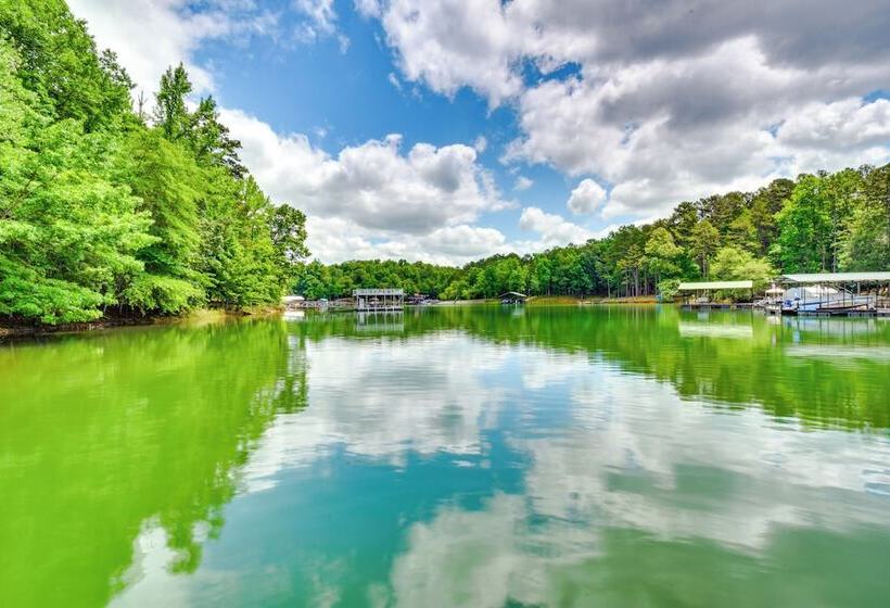 Dog Friendly Lavonia Home W/ Dock & Lake Access