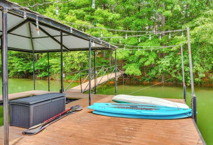 Dog Friendly Lavonia Home W/ Dock & Lake Access