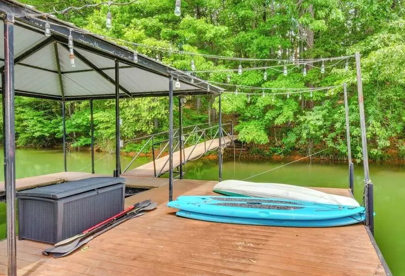 Dog Friendly Lavonia Home W/ Dock & Lake Access