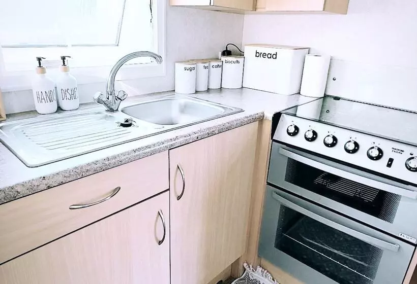 ホテル Impeccable 2 Bed Static Caravan In Morecambe