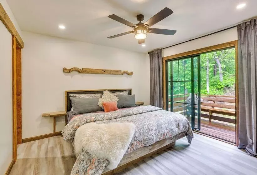 Modern Louisville Home On 3 Acres W/ Gas Fire Pit!