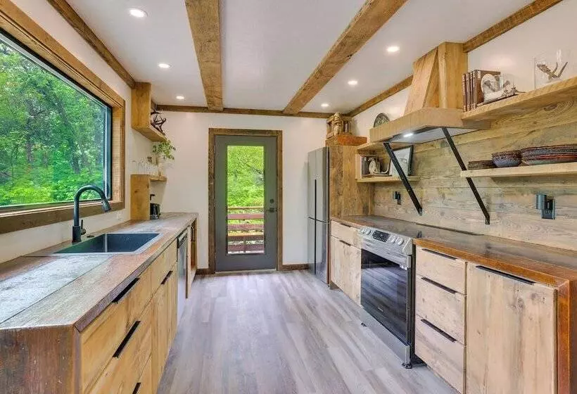 Modern Louisville Home On 3 Acres W/ Gas Fire Pit!