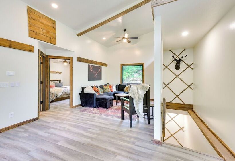 Modern Louisville Home On 3 Acres W/ Gas Fire Pit!