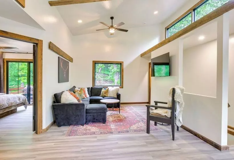 Modern Louisville Home On 3 Acres W/ Gas Fire Pit!