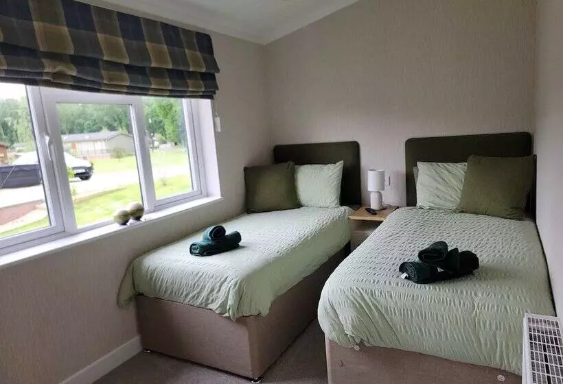 ホテル Stunning Luxury 2 Bed Lodge In Routh With Hot Tub