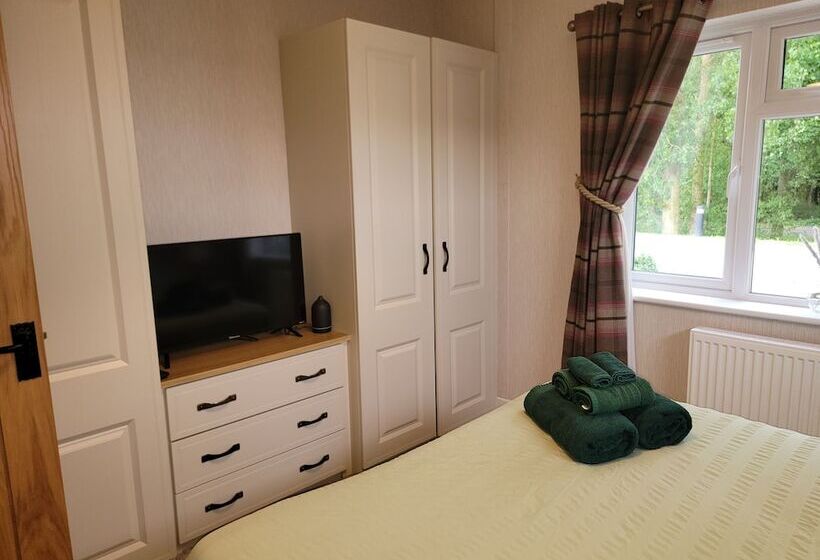 ホテル Stunning Luxury 2 Bed Lodge In Routh With Hot Tub