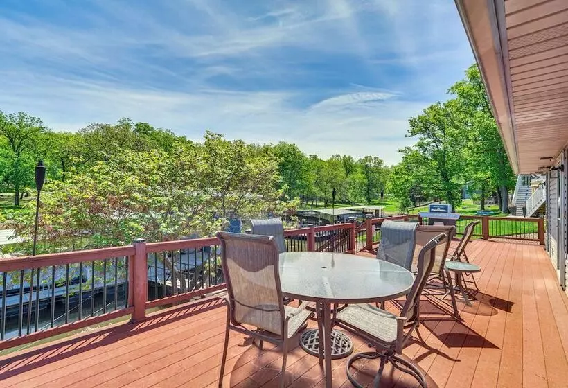 Private Dock & Deck: Waterfront Camdenton Home!