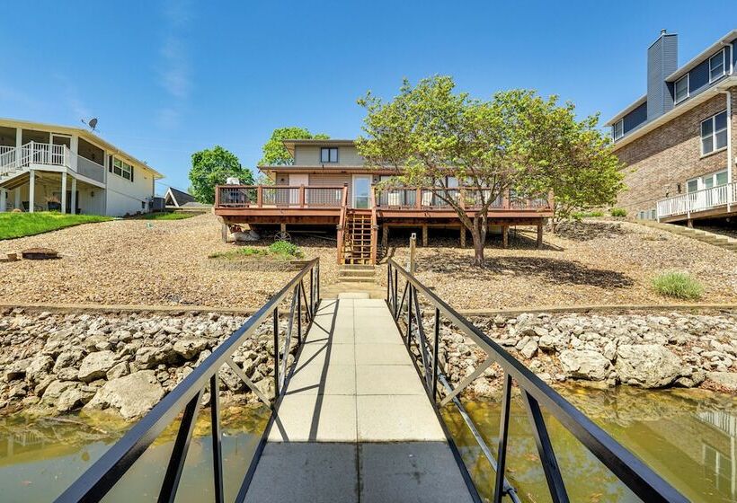 Private Dock & Deck: Waterfront Camdenton Home!